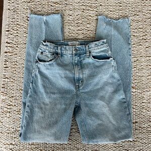 Abercrombie & Fitch Light Blue 90s Straight Jeans